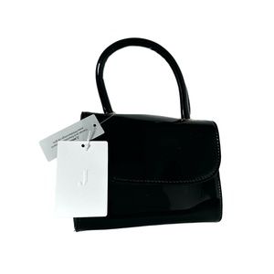 New York & Company Patent Top-Handle Mini Bag - Joseph D'Arezzo